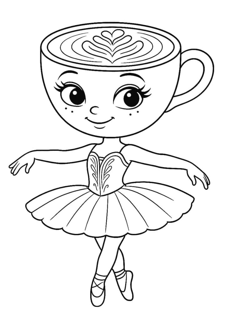 Ballerina Cappucina yang Imut
