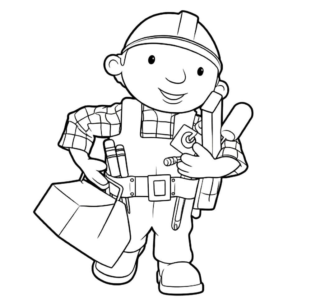 Bob the Builder dan peralatannya