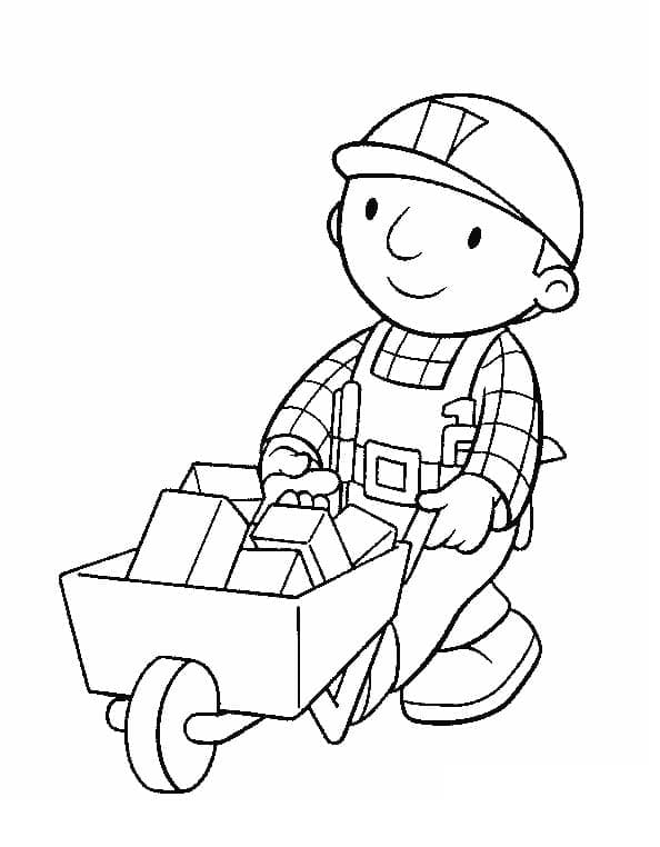 Bob the Builder Sedang Bekerja