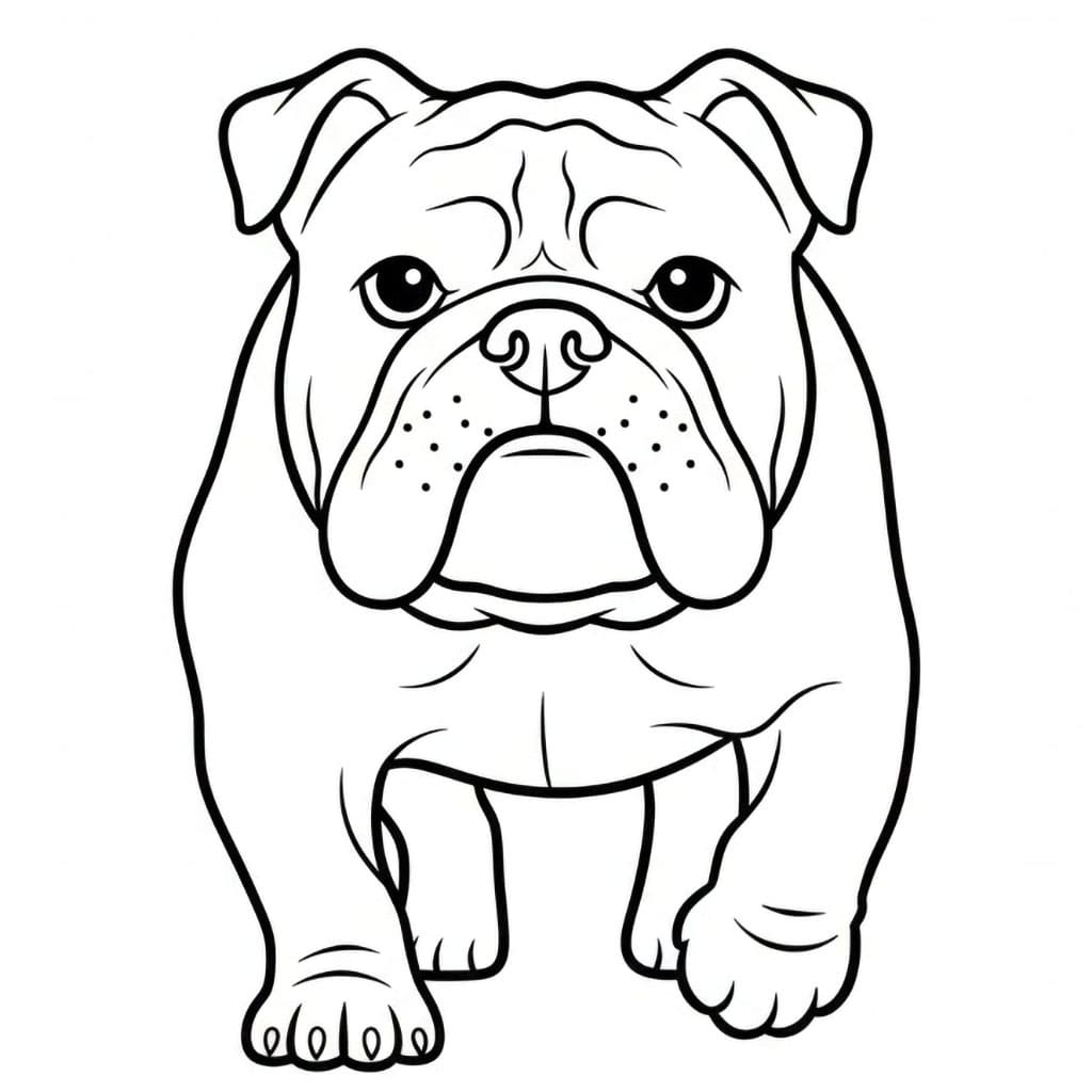 Buldog Melangkah Maju