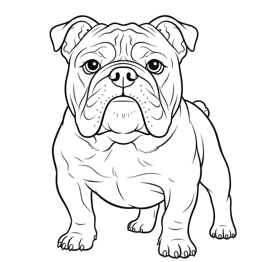 Buldog Semi Realistis