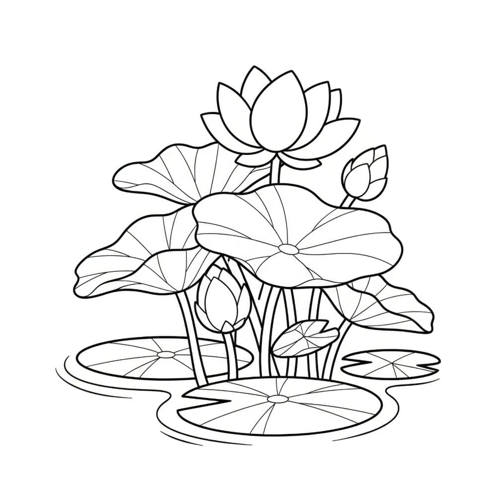 Bunga Teratai untuk Anak