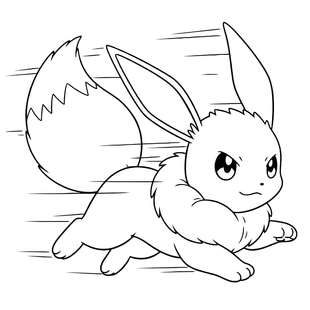 Eevee berlari