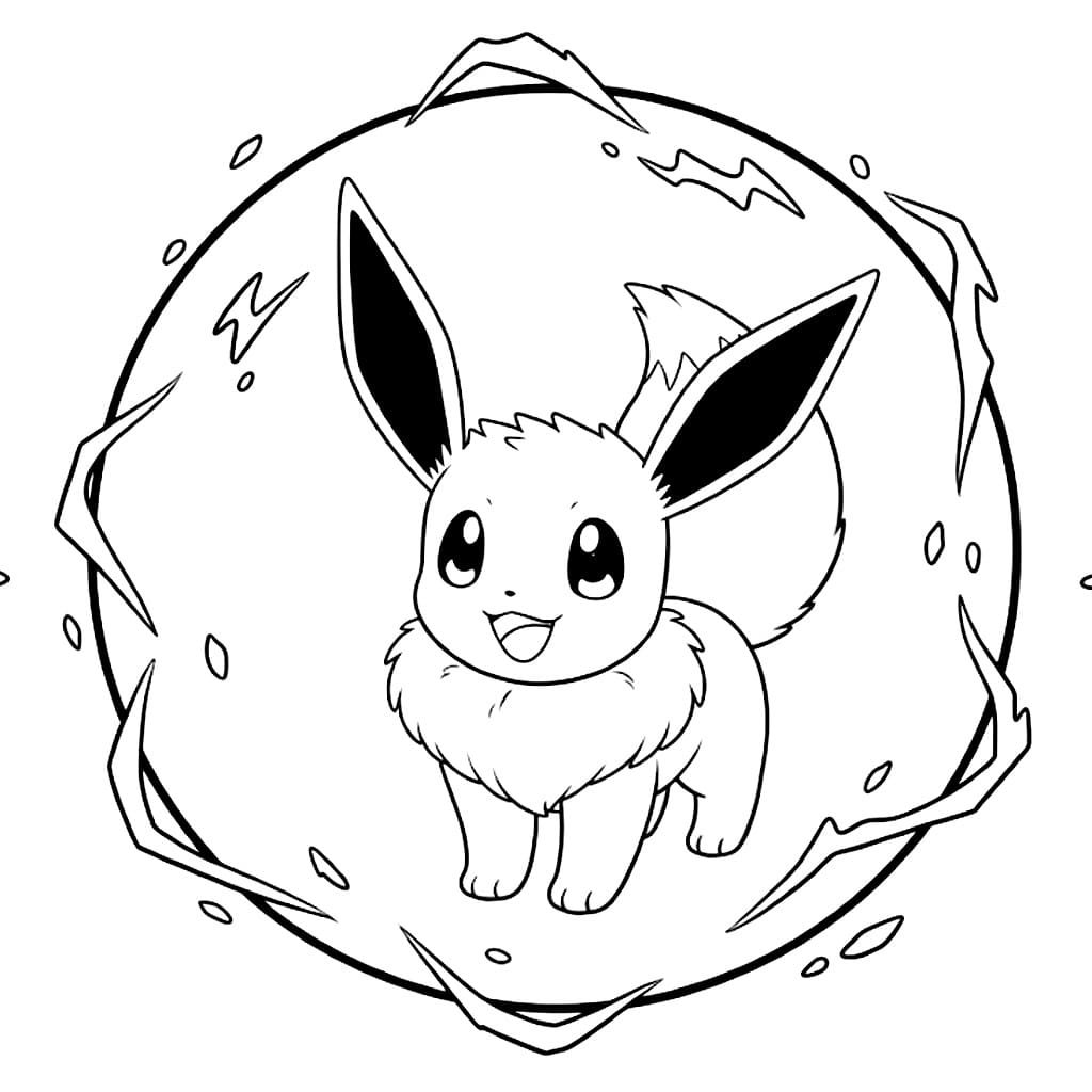 Eevee dengan kekuatannya