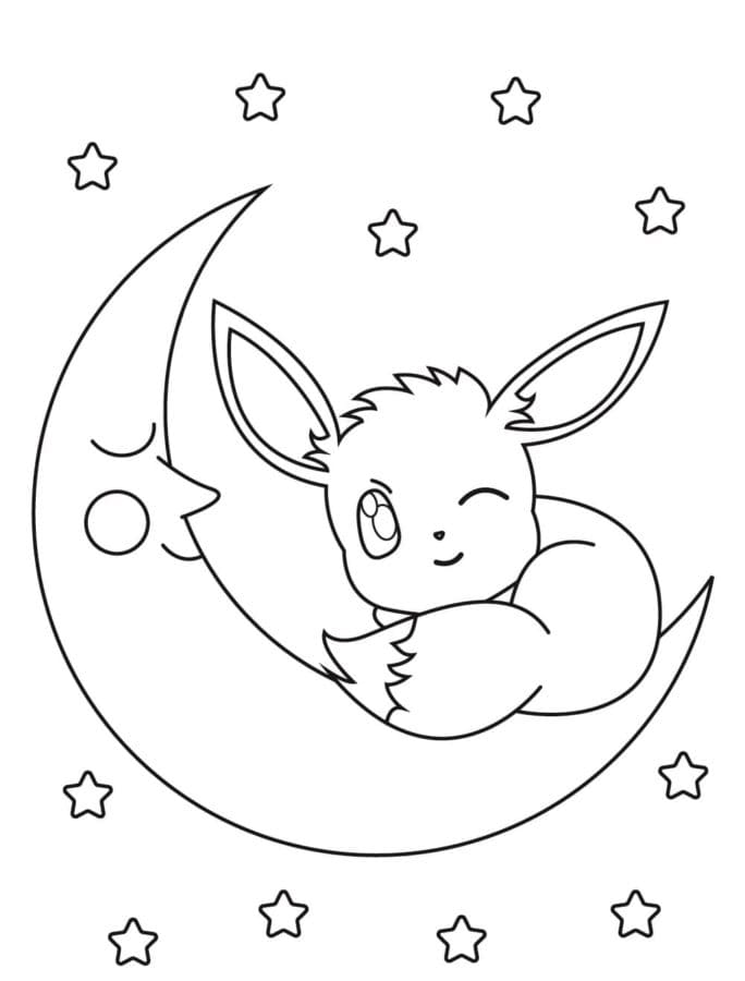 Eevee di bulan