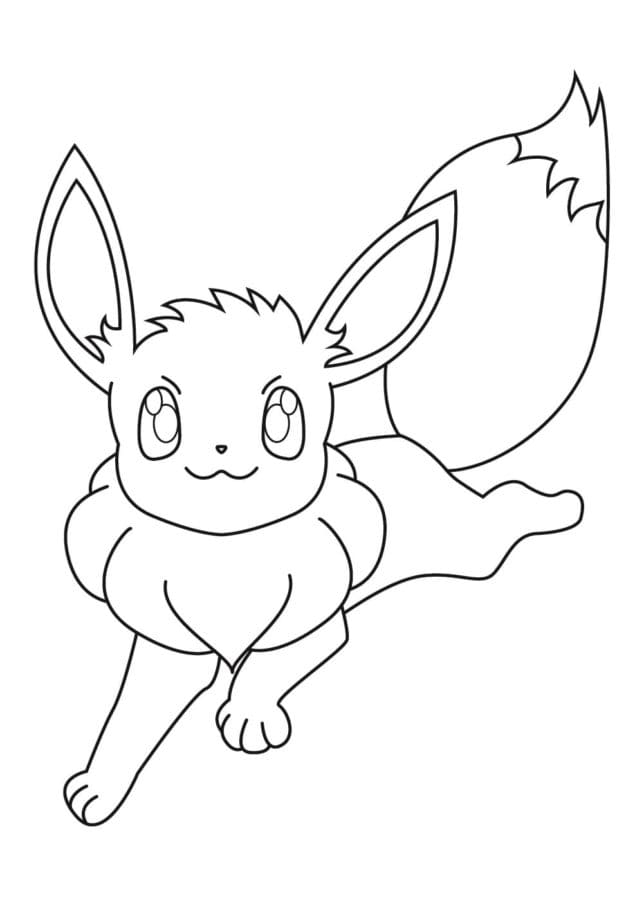 Eevee menyelinap masuk