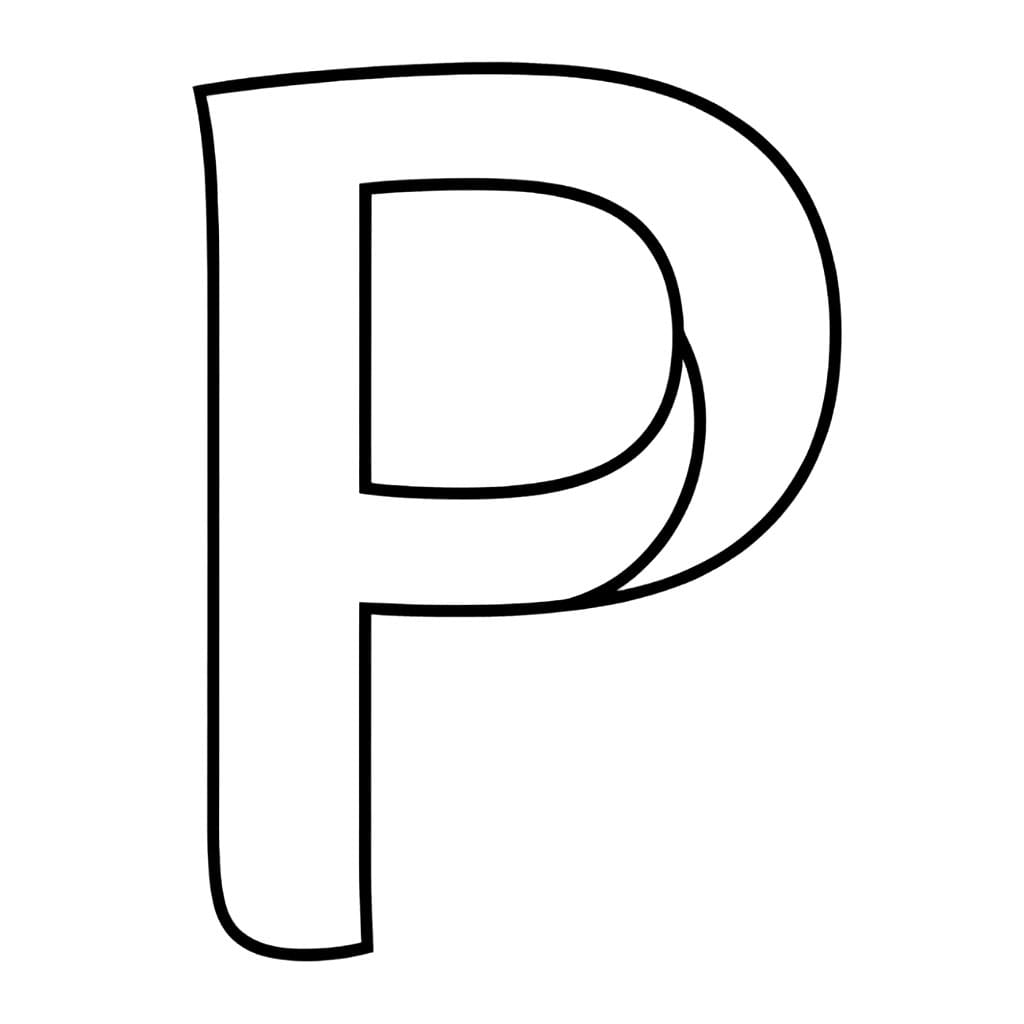 Huruf P Minimal Lembut