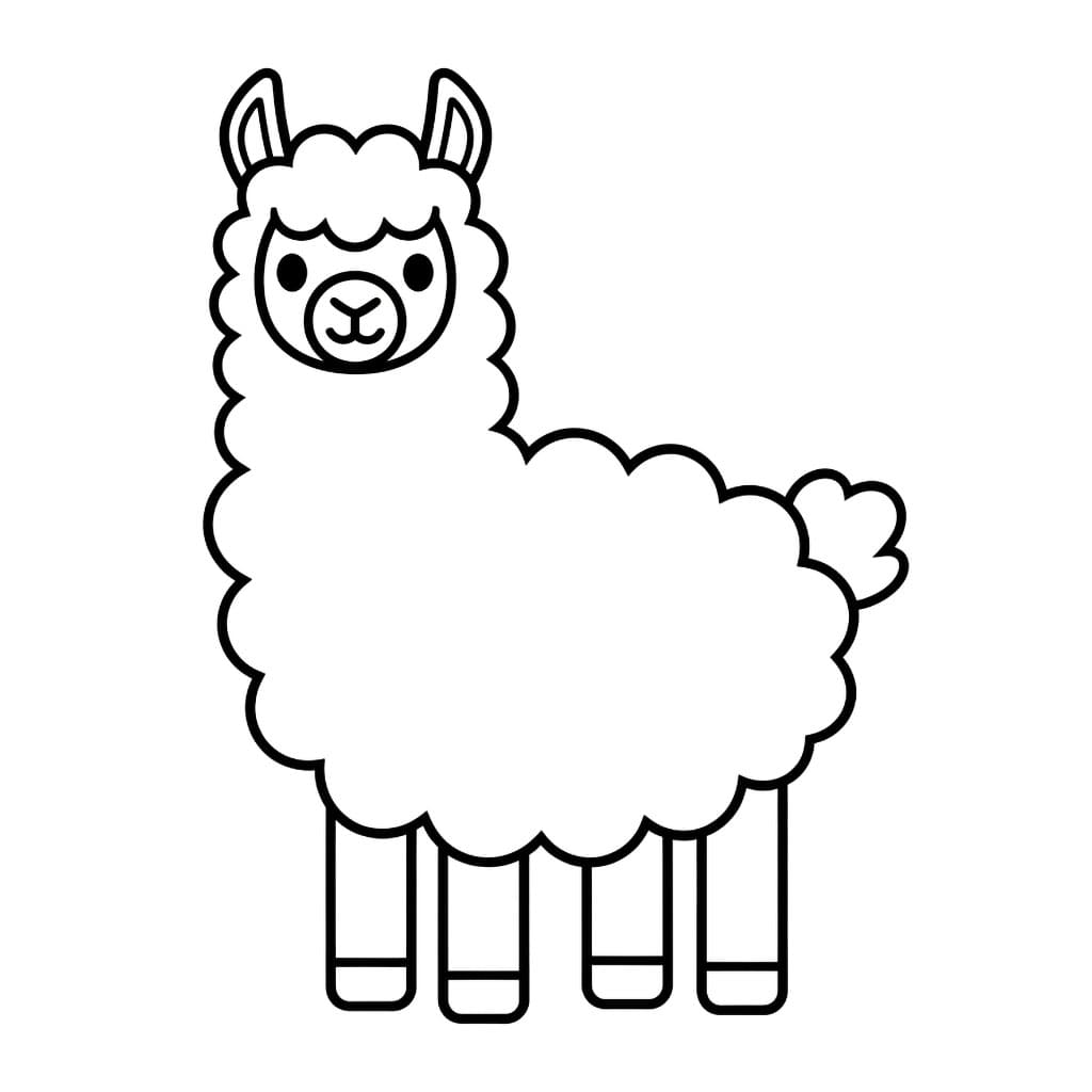 Llama sederhana
