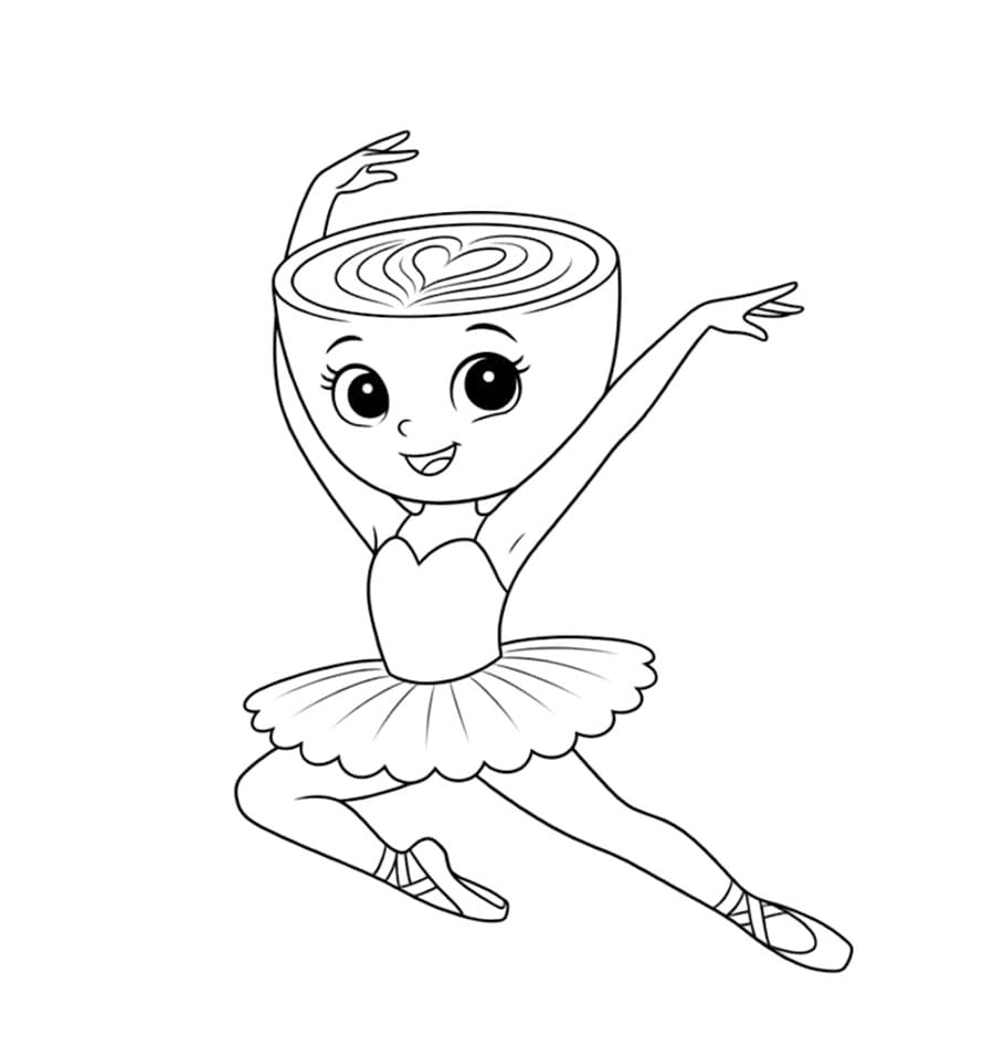 Melompat Ballerina Cappucina