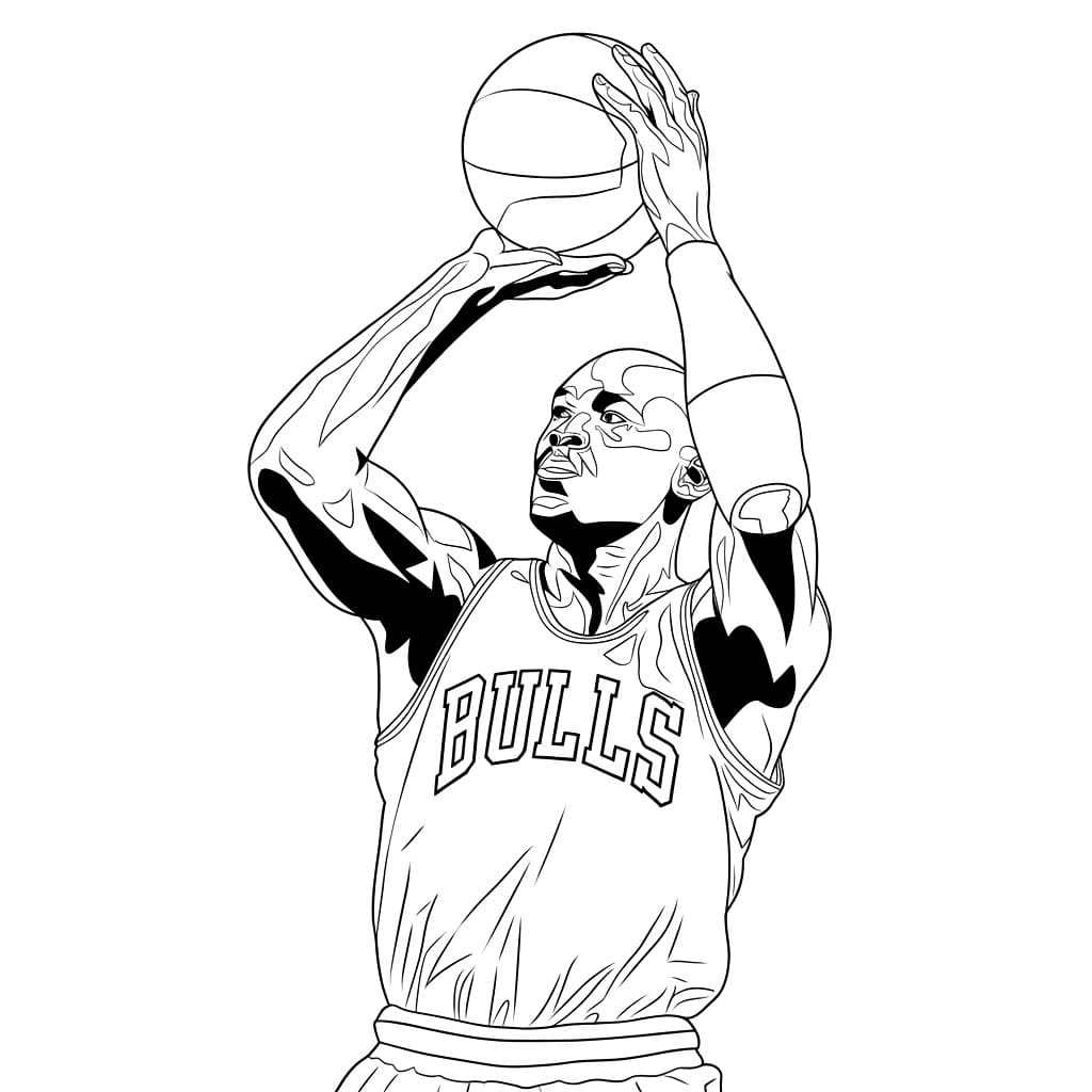 Michael Jordan bersiap