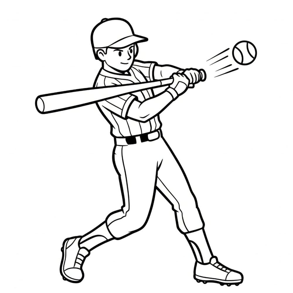 Pemukul memukul bola