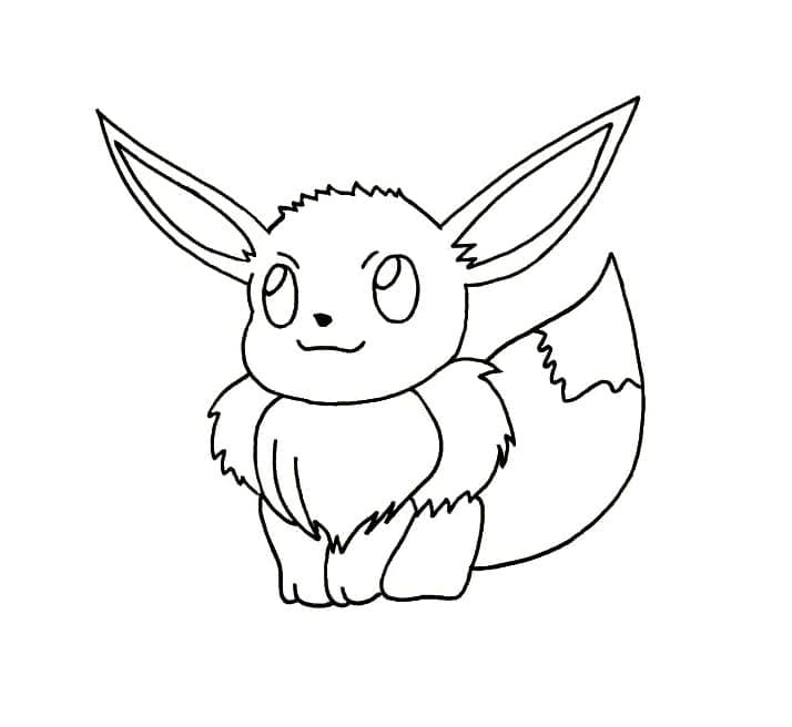 Pokemon Eevee yang imut