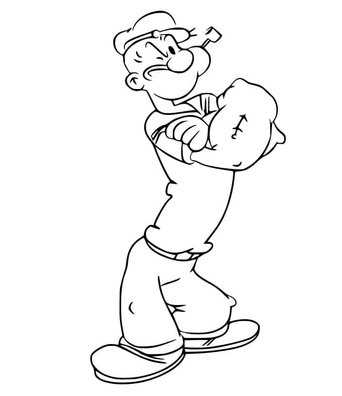 Popeye yang Dapat Dicetak