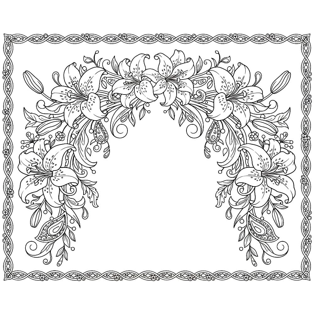 Rangkaian Bunga Bakung