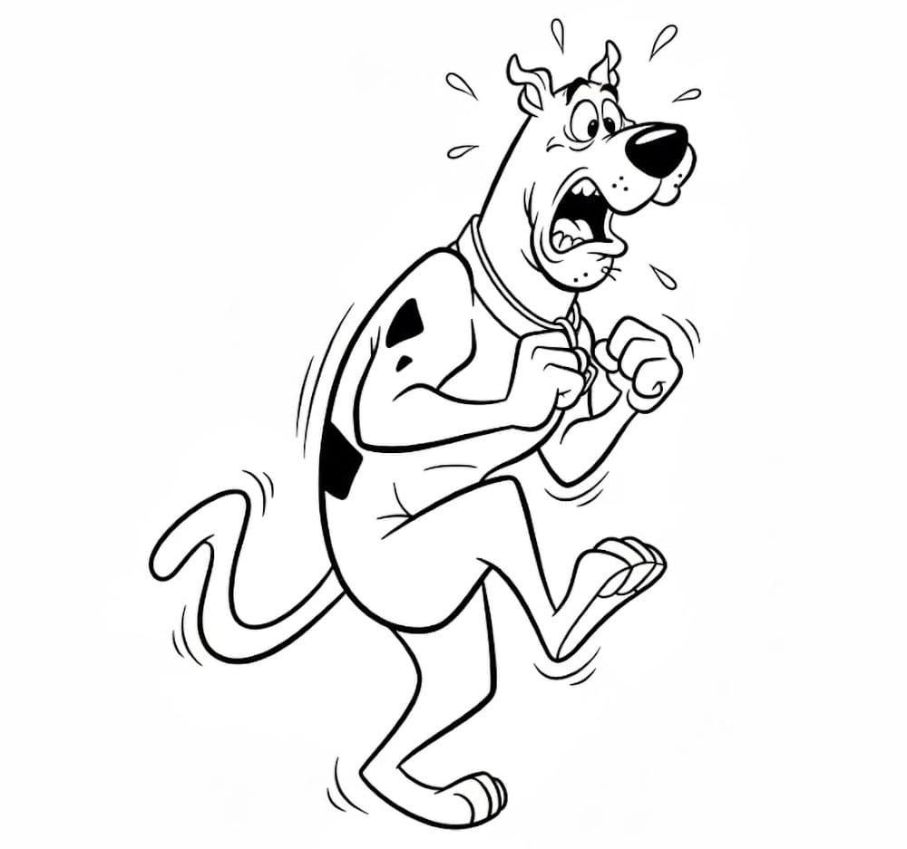 Scooby Doo merasa khawatir