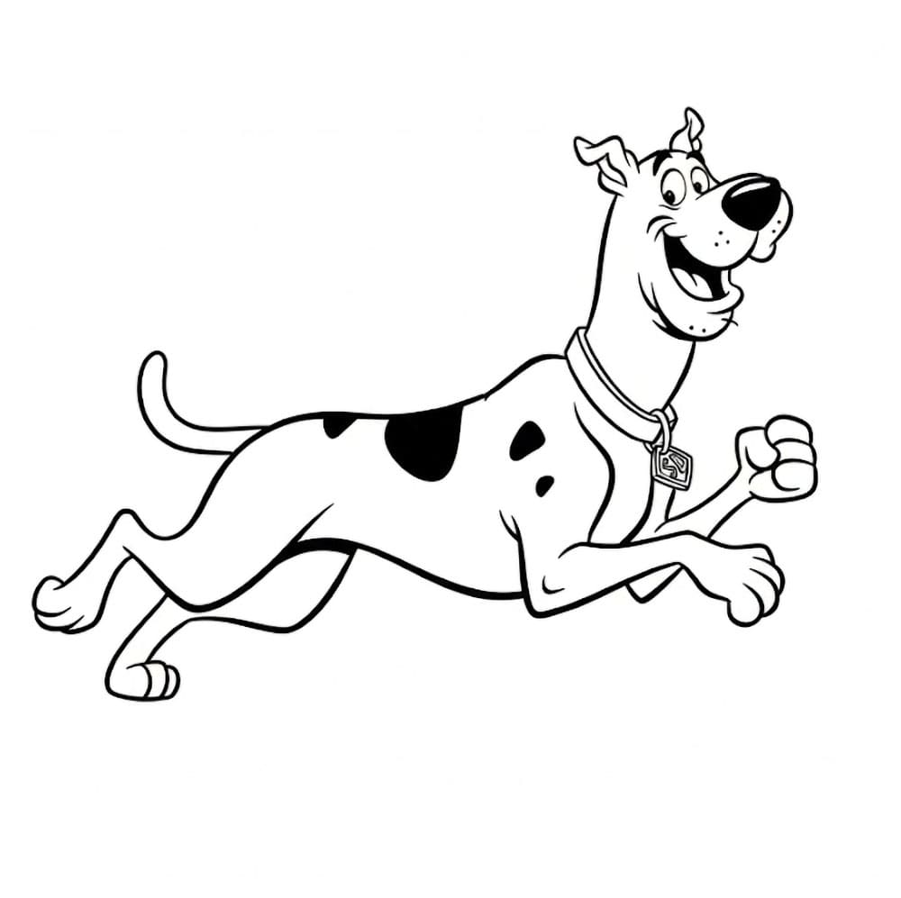 Scooby Doo sangat bersenang-senang