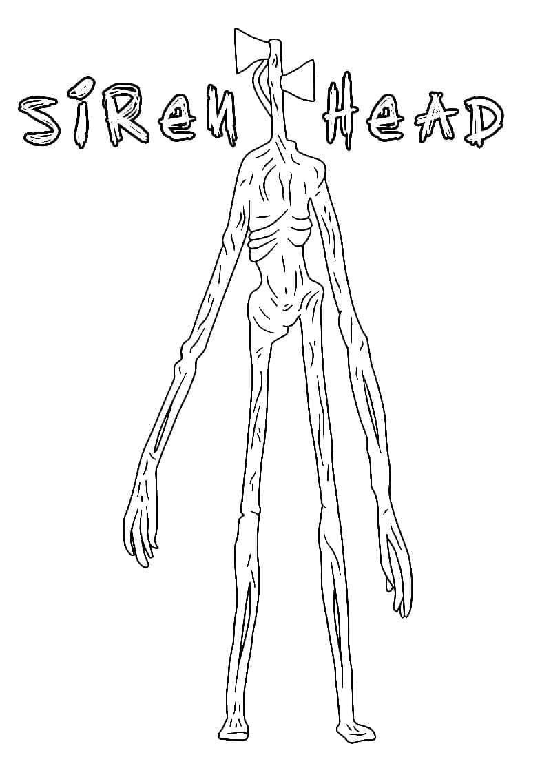 Siren Head yang Dapat Dicetak