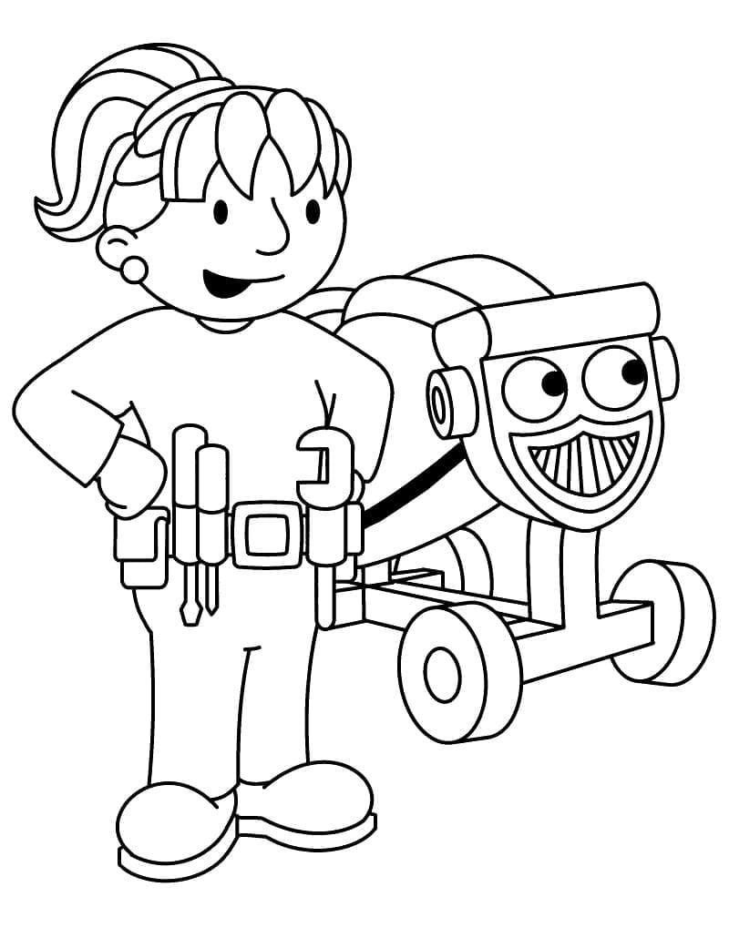 Zoe dan Twit dari Bob the Builder