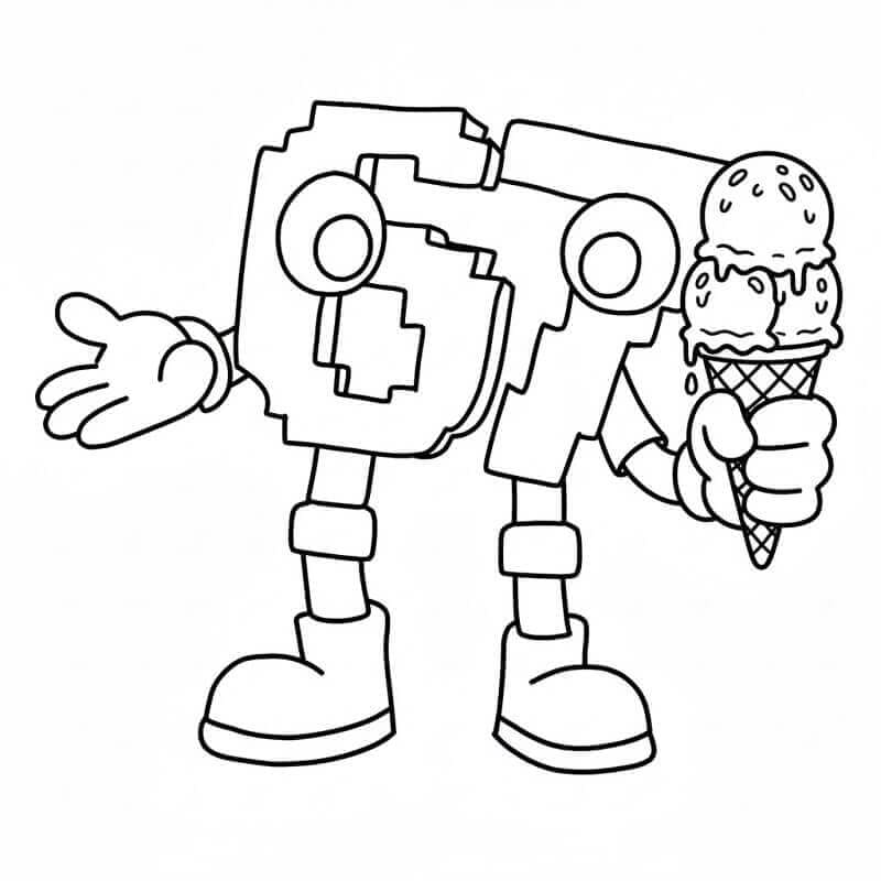 67 Brainrot dengan Es Krim