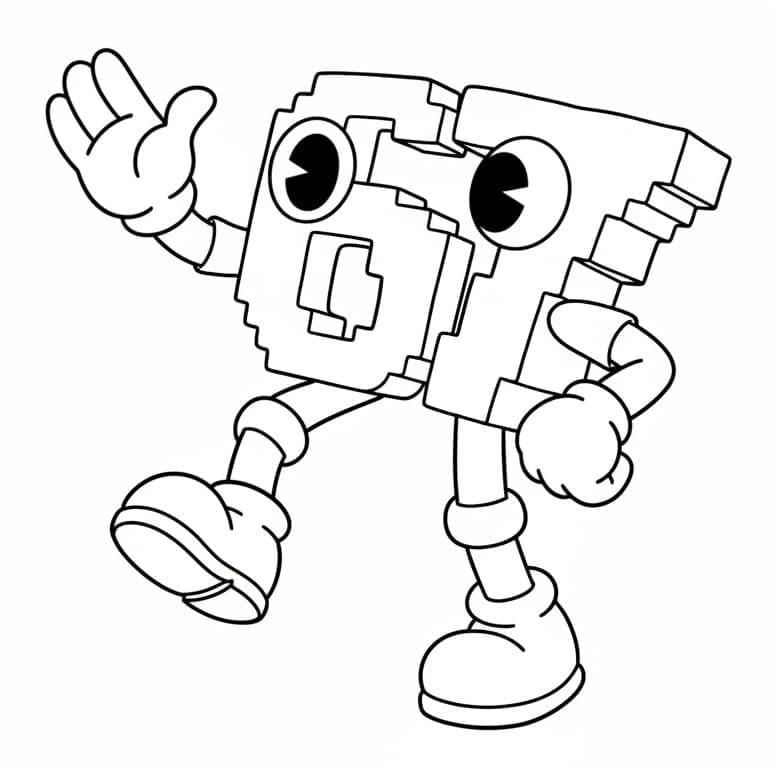 67 Brainrot Melambaikan Tangan