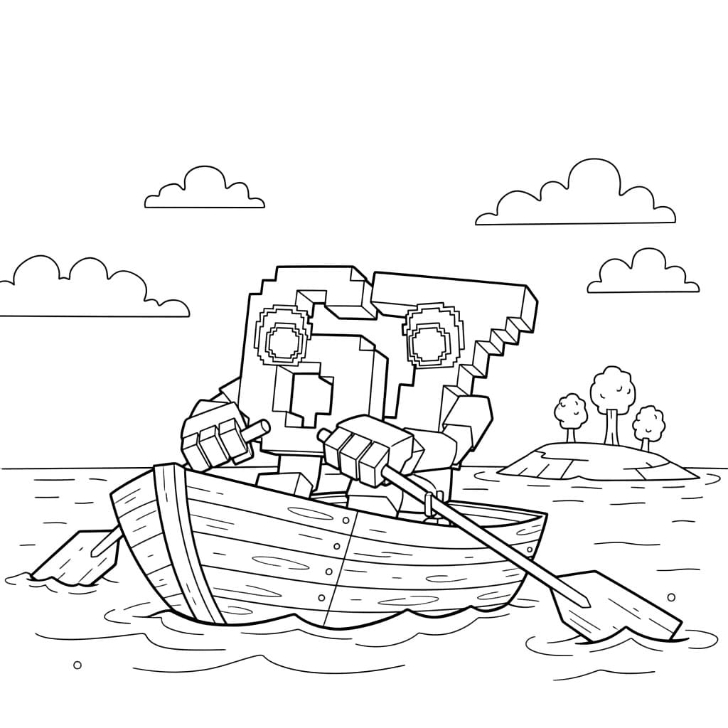 67 Brainrot mendayung