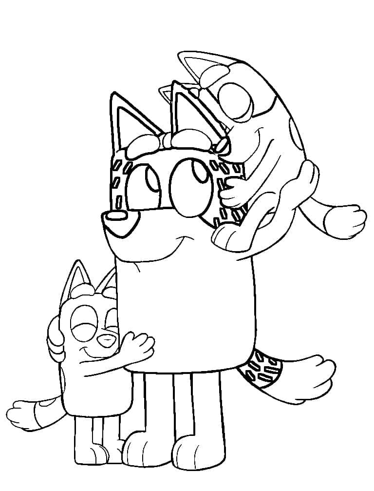 Bandit, Bluey dan Bingo