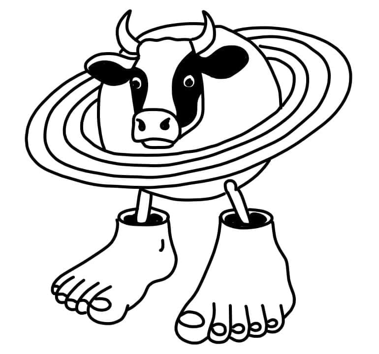 Brainrot La Vaca Saturno Saturnita