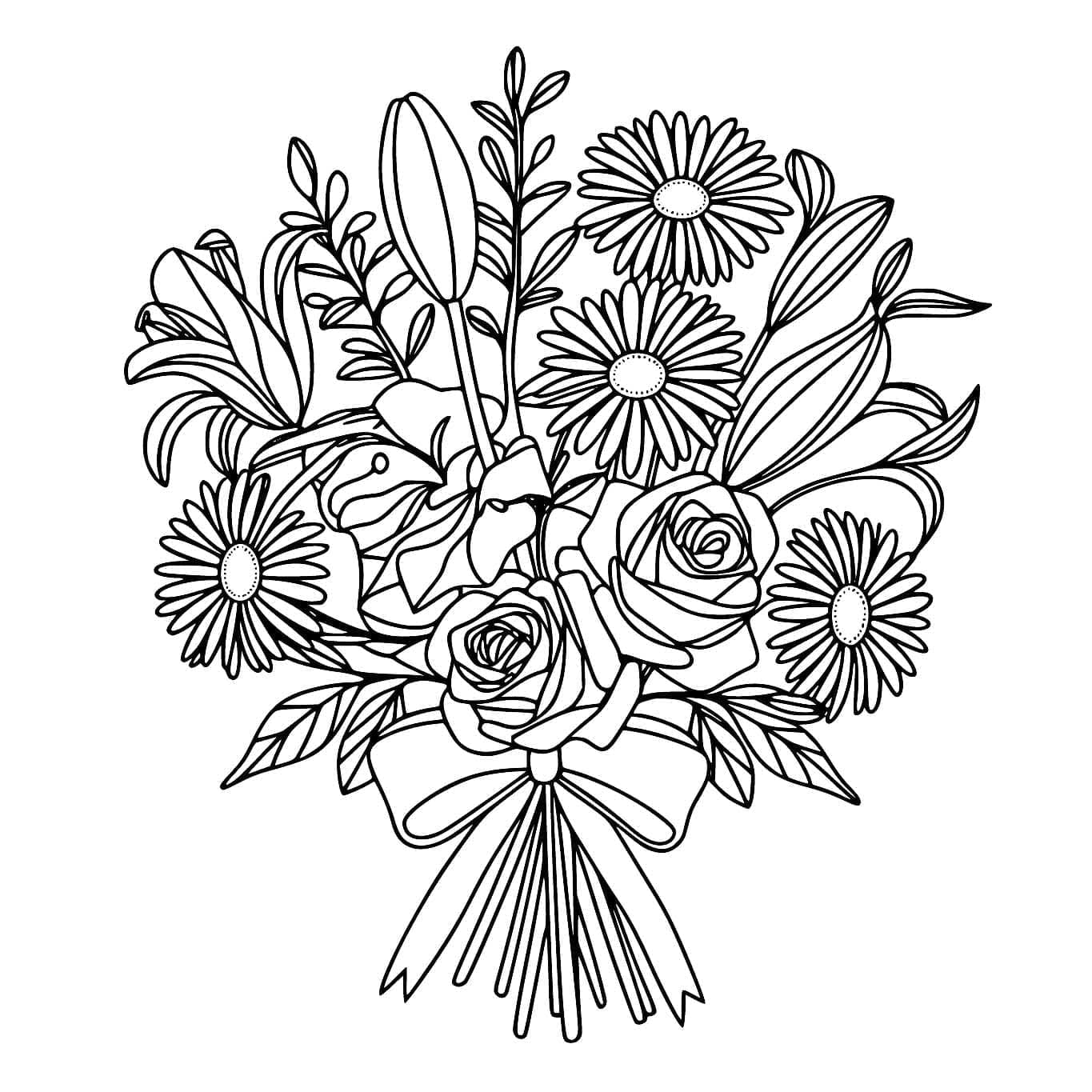 Buket Bunga untuk Liburan