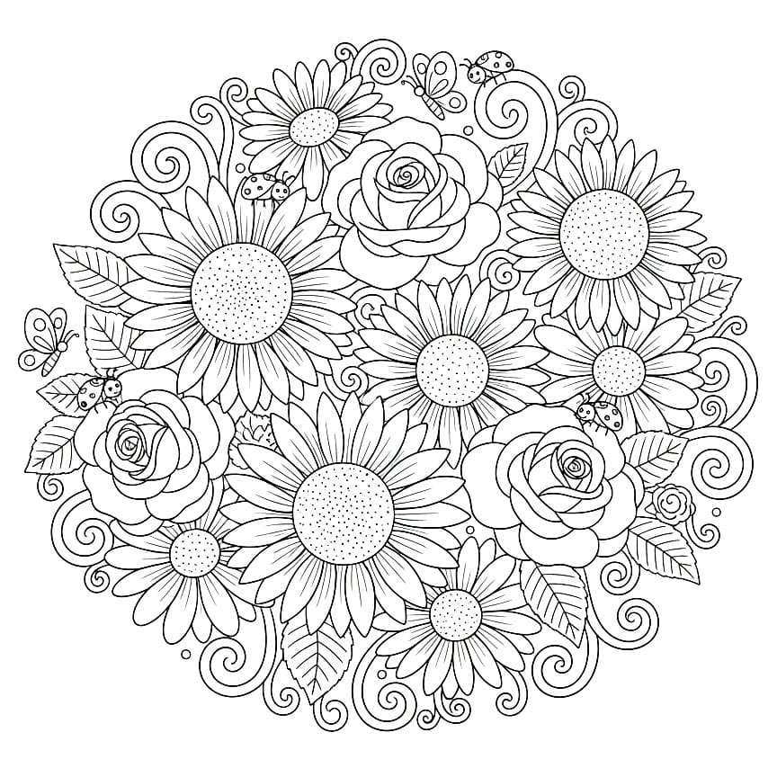 Buket Bunga yang Gembira