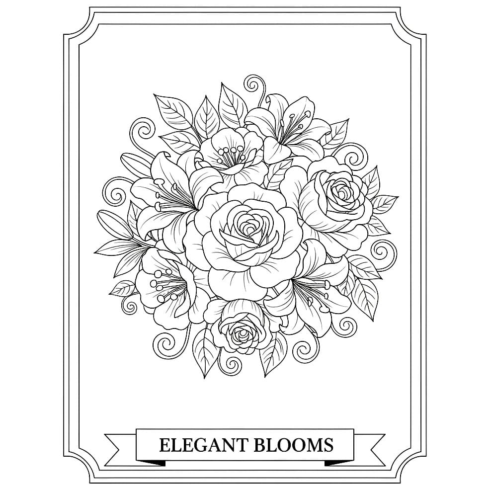 Buket Bunga yang Halus