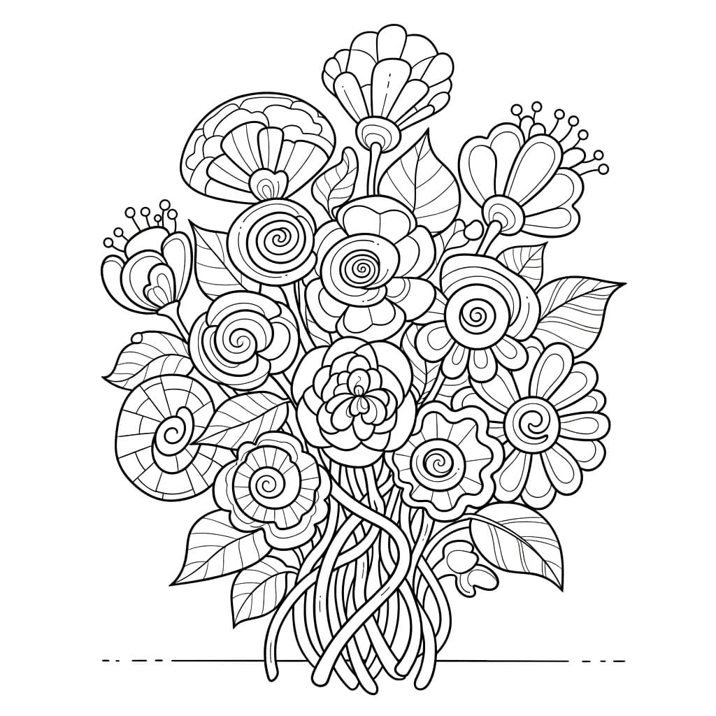 Buket Bunga yang Kreatif