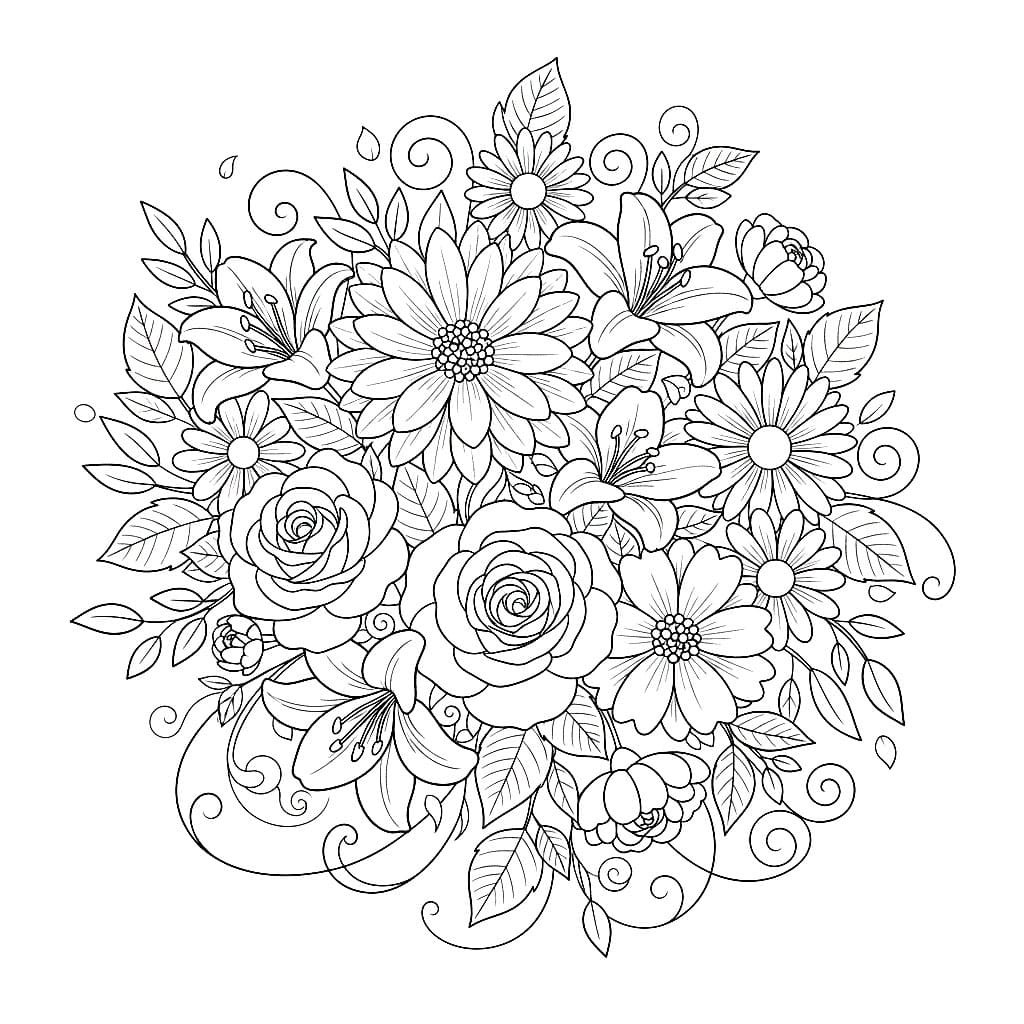 Buket Bunga yang Manis