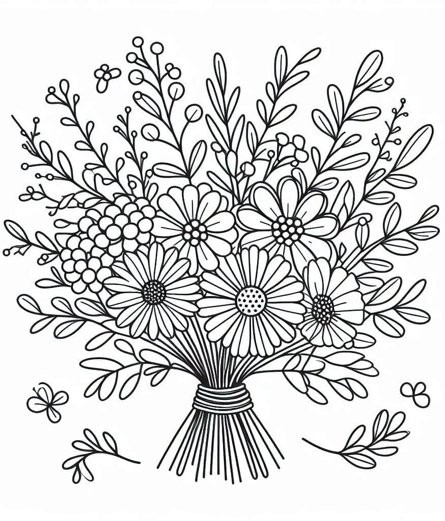 Buket Bunga yang Segar