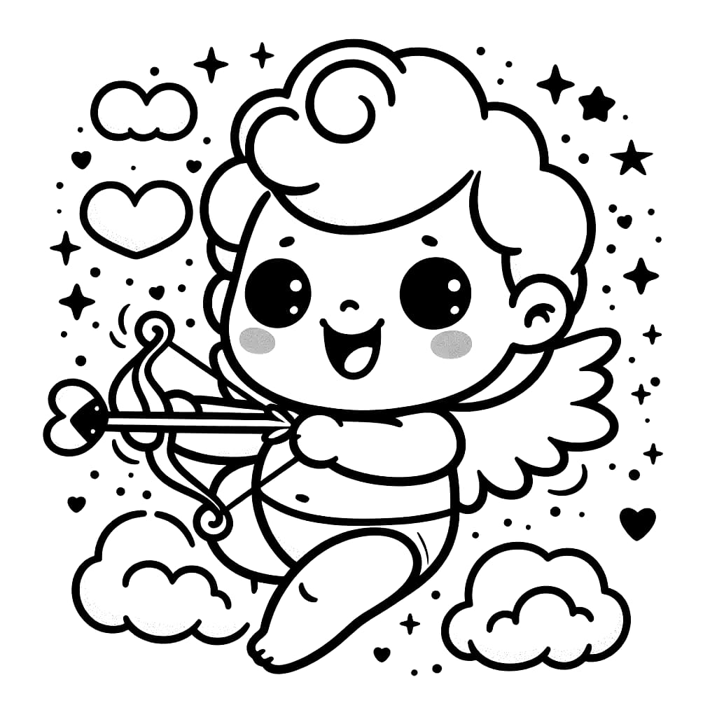 Gambar Cupid yang imut