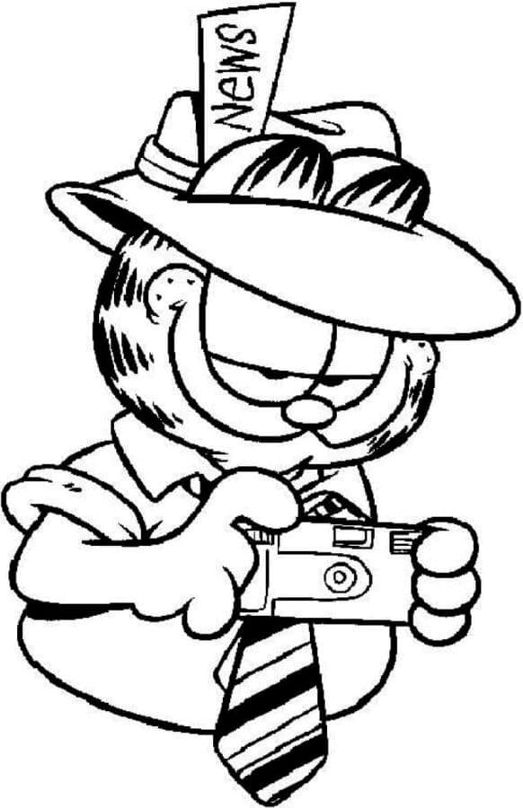 Garfield sebagai fotografer