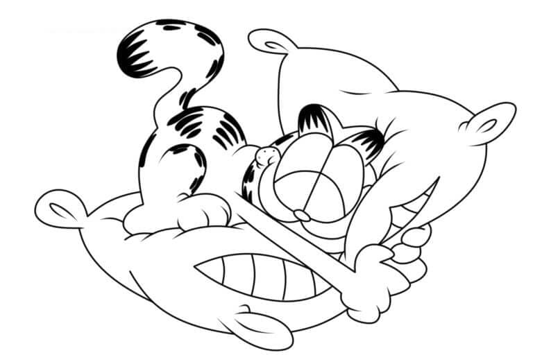 Garfield Tidur