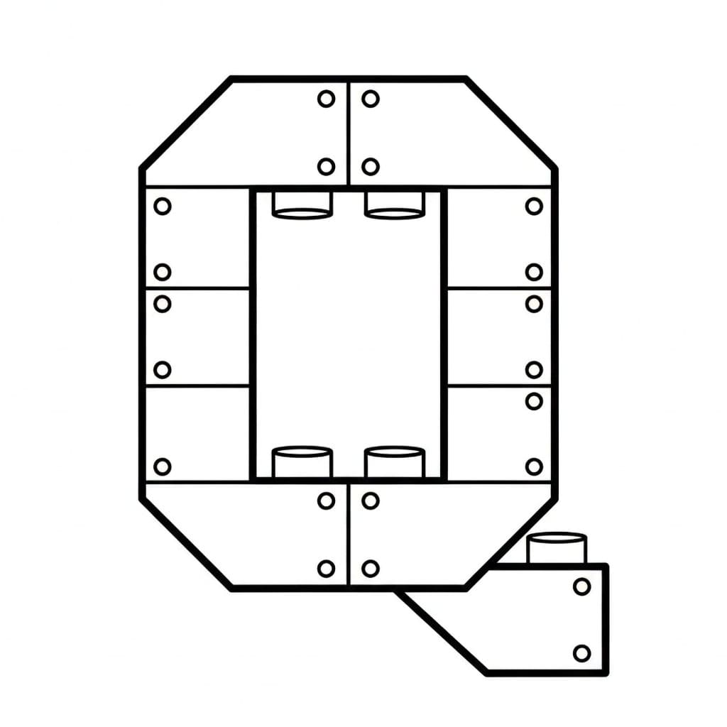 Huruf Q balok mainan