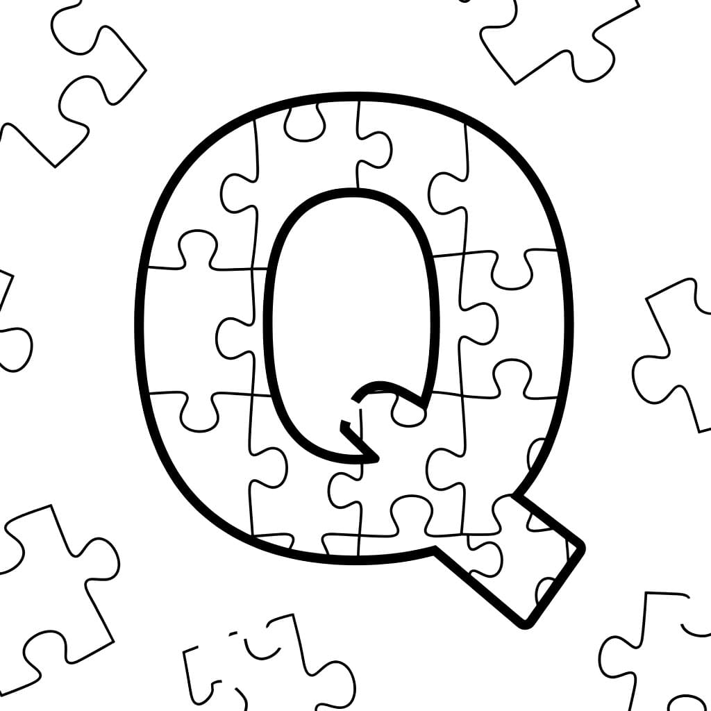 Huruf Q puzzle