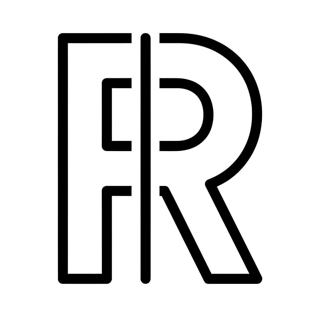 Huruf R setengah bagi