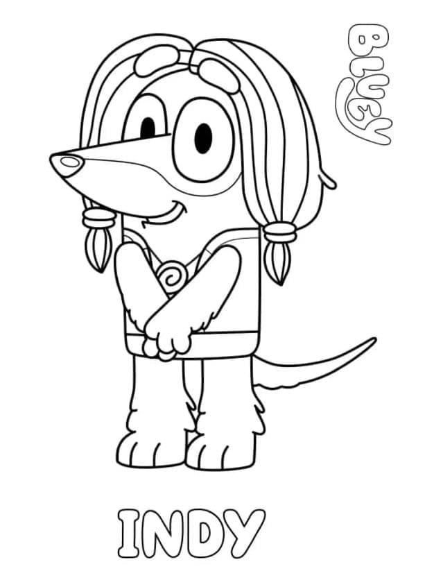 Indy dari Bluey