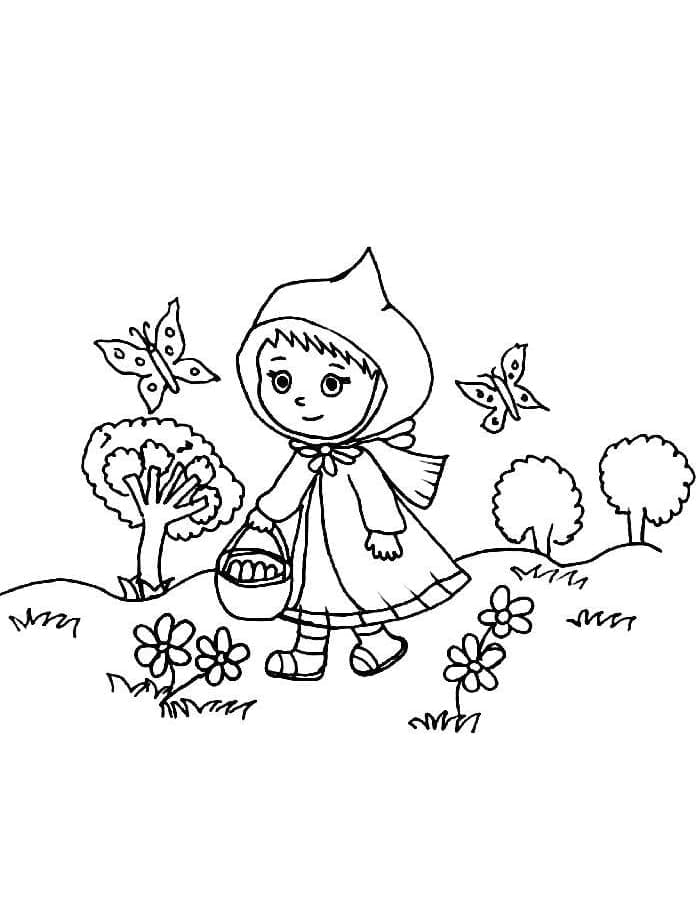 Kisah serigala dan Si Kerudung Merah