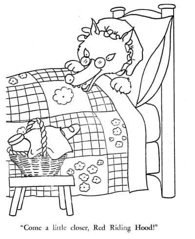 Kisah Si Kerudung Merah untuk dewasa