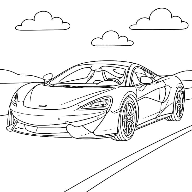 McLaren di Jalan Raya