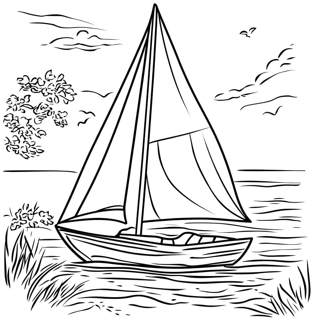 Perahu layar untuk anak usia 7 tahun