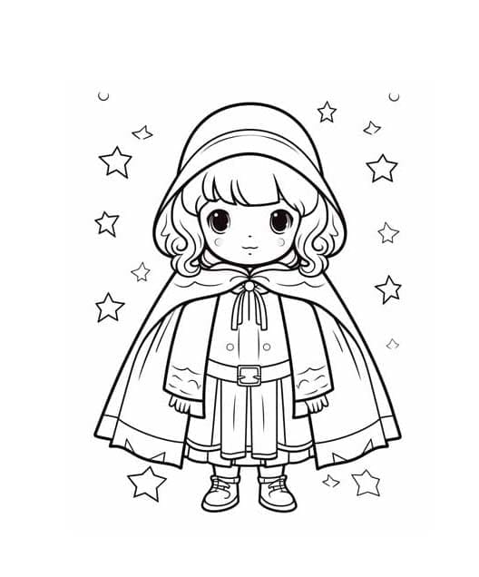 Si Kerudung Merah cantik