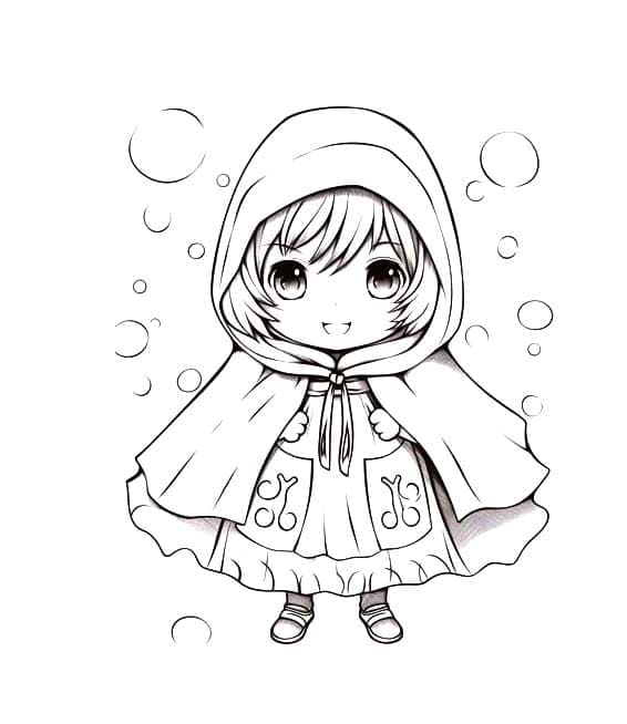 Si Kerudung Merah imut-imut