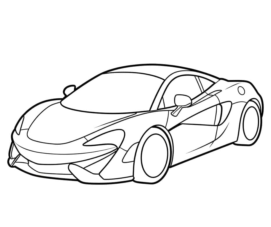 Sketsa McLaren gratis