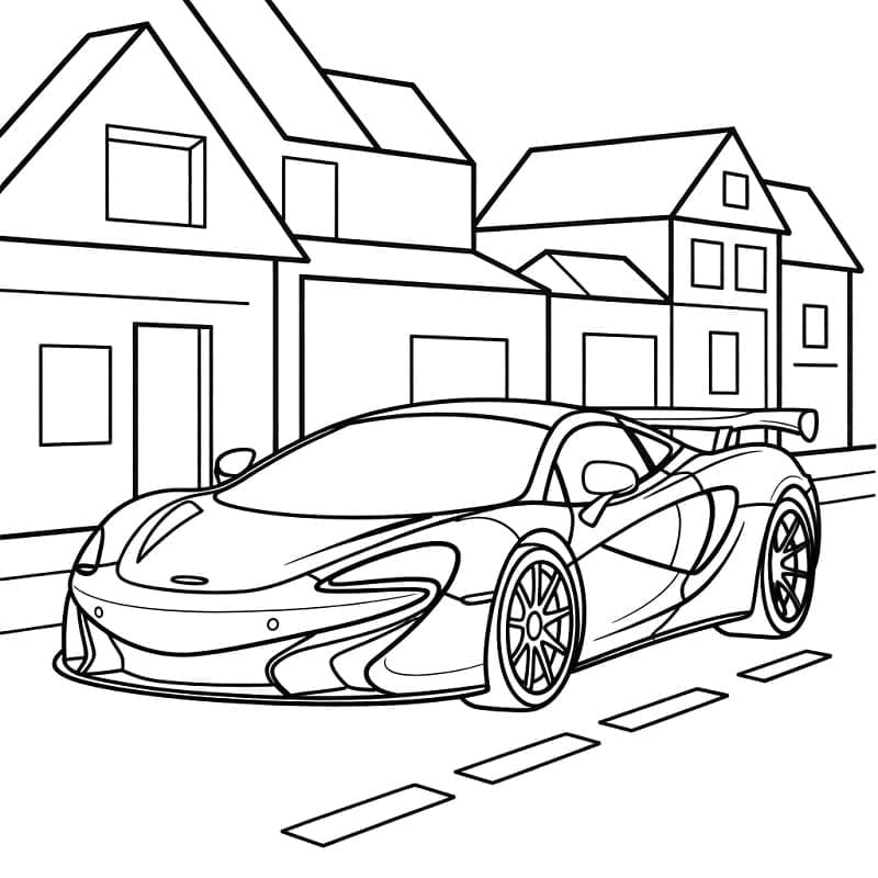 Sketsa McLaren