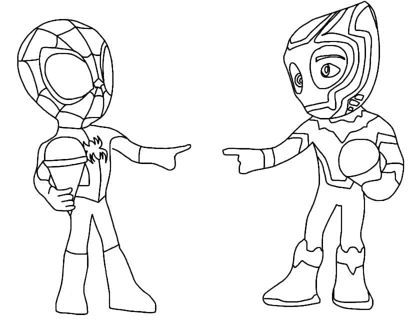 Spidey dan Black Panther