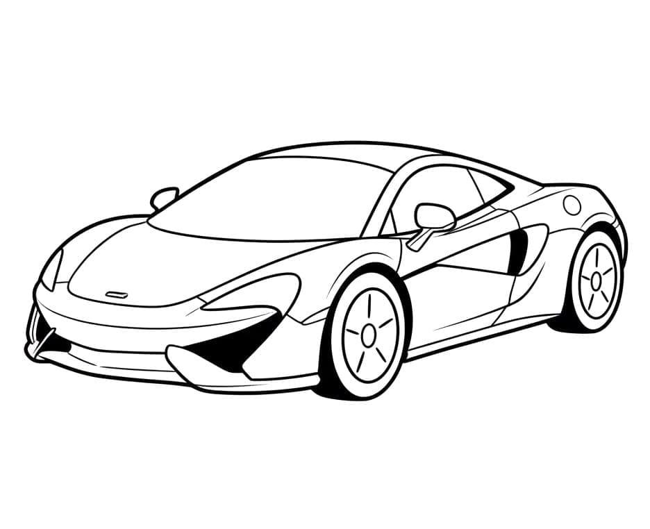 Tampilan samping McLaren